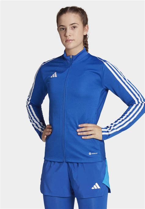 adidas blauw wit vest|Trainingsjacks en trainingsvesten .